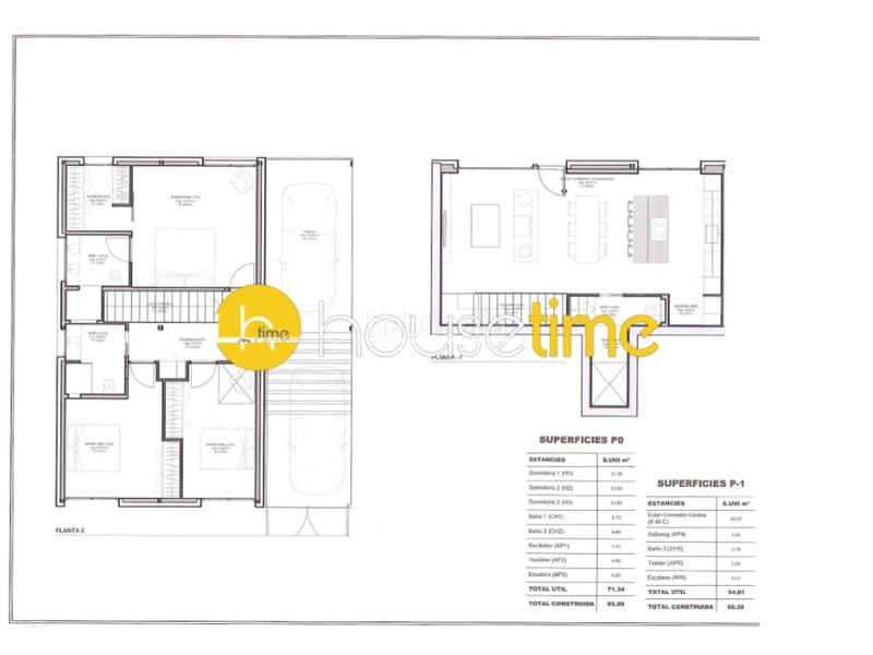 Foto aedef5af-65d8-4b2f-9aa9-d01ffdb557ee. Casa adosada obra nueva! dos adosadas con forma cubica con piscina privada. en Vallromanes