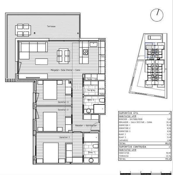 Foto 26b01e94-6280-45e5-8360-ee37be8de11e. Àtic a calle costa daurada 19 a Cunit residencial Cunit