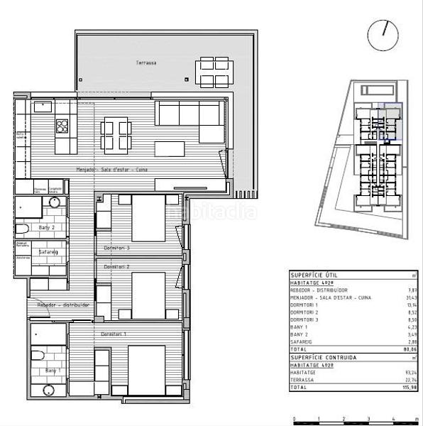 Foto e0d07bbb-fedd-4629-adc6-4d140073411e. Àtic a calle costa daurada 19 a Cunit residencial Cunit