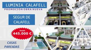 Maison jumelée à Segur de Calafell Nucli Urbà. Promocion en venta de casachalet pareada de obra nueva en segur