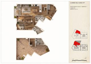 Duplex  Del nord. En torredembarra