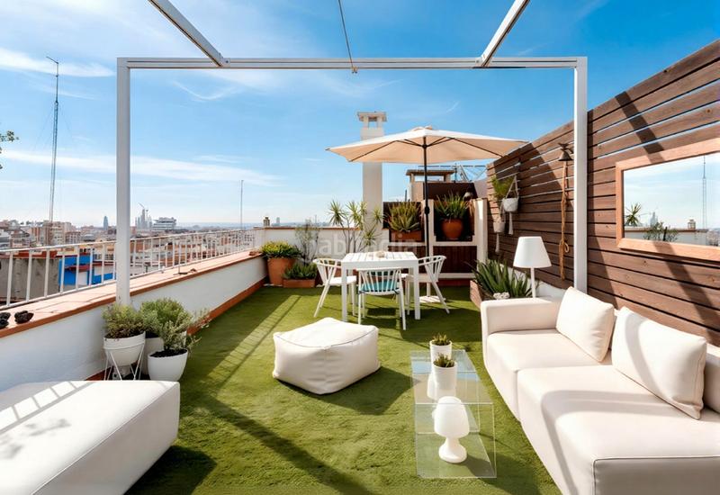 Foto 27626b90-636f-46af-9e9b-6bf63b98a093. Àtic a carrer d'homer 39 a Putget - Farró Barcelona