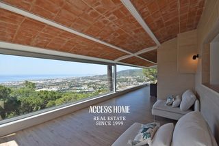 Chalet à Cabrils. Exclusiva villa en cabrils con vistas panorámicas al mar