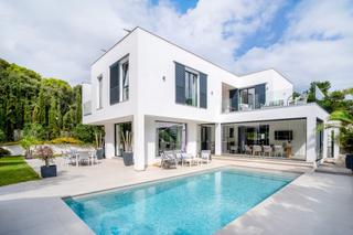 Chalet à Port de Pollença. Moderna villa de reciente construcción situada en la zona reside