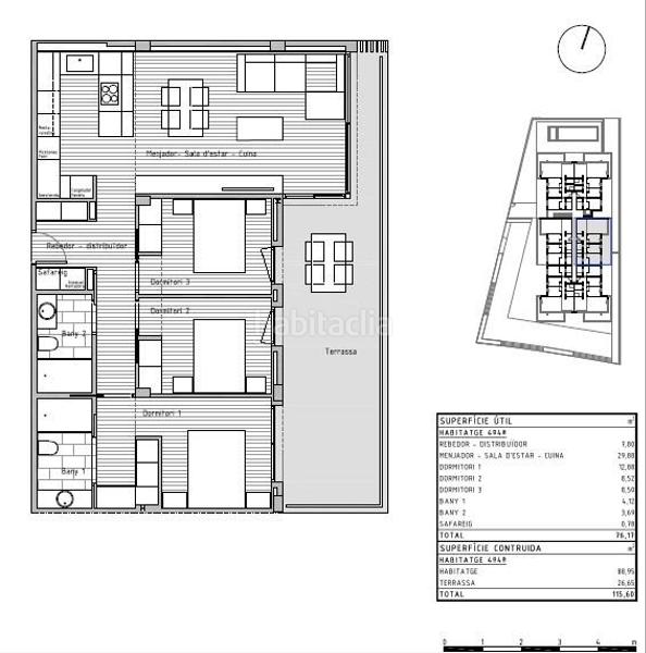 Foto dbb82ba5-50e6-4ea4-8f73-8d9afcc3fc8d. Àtic a calle costa daurada 19 a Cunit residencial Cunit