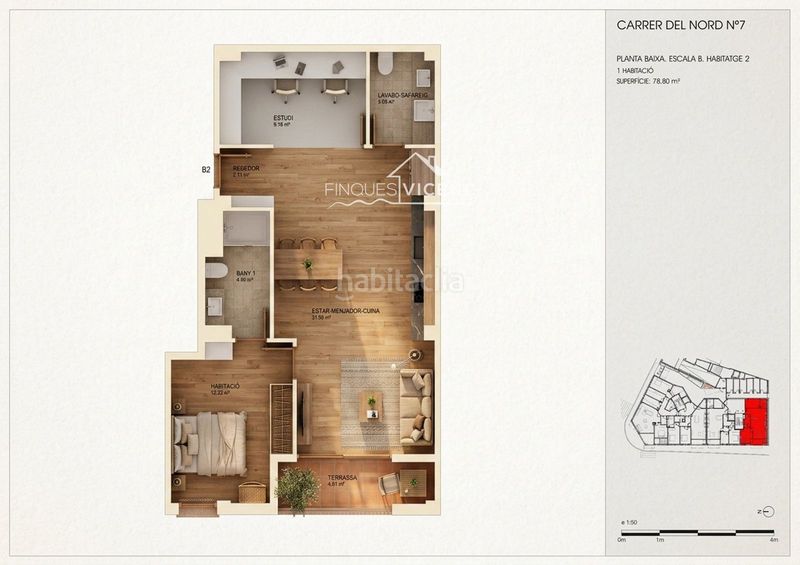 Foto 8cf36476-b0d0-489b-b6e8-7dd3aa95ed3a. Flat with heating in Centre Torredembarra