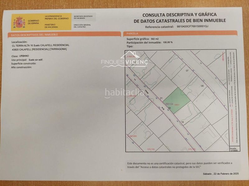 Foto a26f50a6-2916-43f6-ab1f-fa7403fd6557. Finca rústica a Calafell residencial Calafell