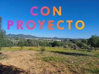 Rural plot in 5 723. Finca rustica con proyecto en san llorenc