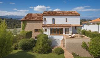 Masia a Garrigàs. Masía con encanto para rehabilitar en garrigàs imágenes simulada