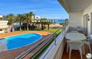 Pis  De la gola de l'estany. Apartamento en venta en santa margarida, roses  vistas al mar, p