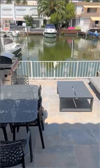 Casa  Cala fonda. Espléndida casa recién reformada con amarre