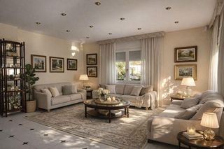 Xalet a Urbanitzacions de Llevant. Fantástico chalet, con dos viviendas pareadas con jardín y pisci