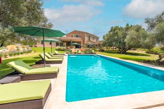 Lloguer Xalet a S´Horta - Cas Concos des Cavaller - Es Carritxó. Hermosa casa con piscina y gran jardín - disponible para corto o