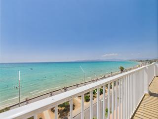 Studio à S´Arenal. Espectacular loft de un dormitorio en primera línea con vistas p