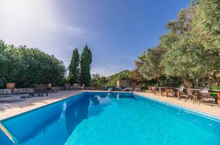 Affitto Casale in Pollença Poble. Preciosa finca mallorquina con pensión, piscina y jardín  contra