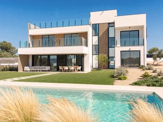 Casa en Son Gual. Exquisita villa con certificado ecológico y vistas panorámicas e