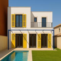 Casa a Cort. Proyecto aprobado de reforma con piscina en pere garau  gran opo