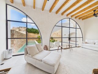Rent House in Felanitx Poble. Impresionante casa adosada en felanitx con piscina privada  cont