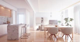 Pis  Carrer de calbria. Exclusivo piso de obra nueva junto a la 