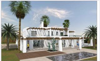 Terreny residencial a Santa Eulària des Riu. Parcela rústica con proyecto de villa de lujo en santa eulària d