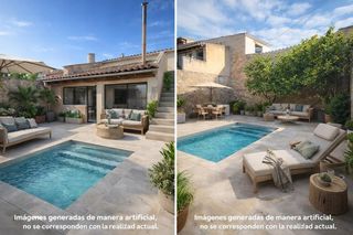 Casa a Sant Joan. Casa de pueblo con garaje, gran patio y opción a 2 viviendas ind