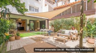 Ground floor in El Fortí. Planta baja con terraza en es forti