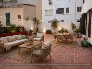 Rent Flat  Carrer de contestí. Exclusivo piso reformado con gran terraza en son espanyolet