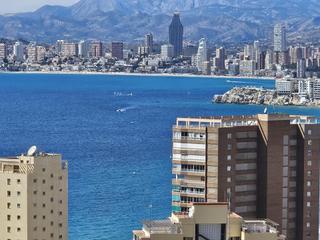 Pis en Avenida del mediterraneo s. Benidorm piso con vistas al mar y a la montaa