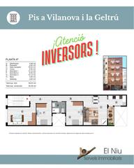 Pis  Carrer del bruc. Piso en venta solo para inversores