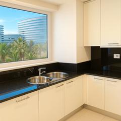 Miete Etagenwohnung in Diagonal Mar i el Front Marítim del Poblenou. Exclusiva vivienda con gran terraza, piscina, gimnasio y pádel