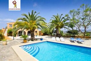 Miete Haus in La Viña-Montemar-San Jaime. Apartamento en primera planta en gran casa de campo en benissa