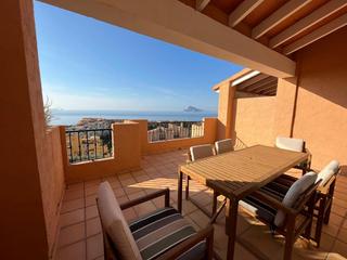 Casa en Altea la Vella. Chalet pareado en mascarat vistas al mar