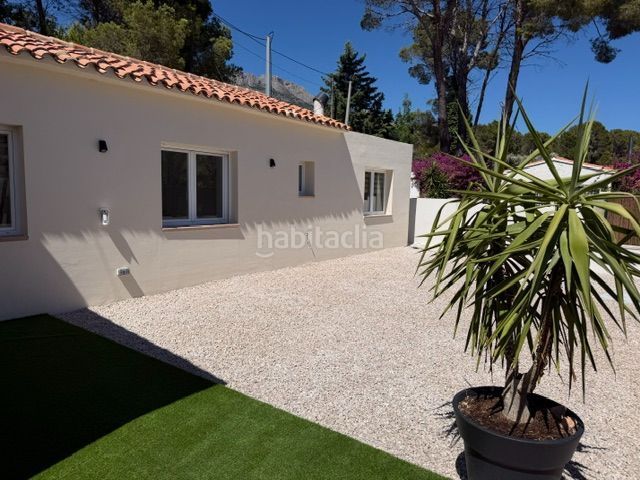 Foto 913fb4b0-32d7-4eed-9514-fe020707ad5f. Alquiler casa chalet reformado de una planta en alquiler de larga temporada la vella. a estrenar en Altea