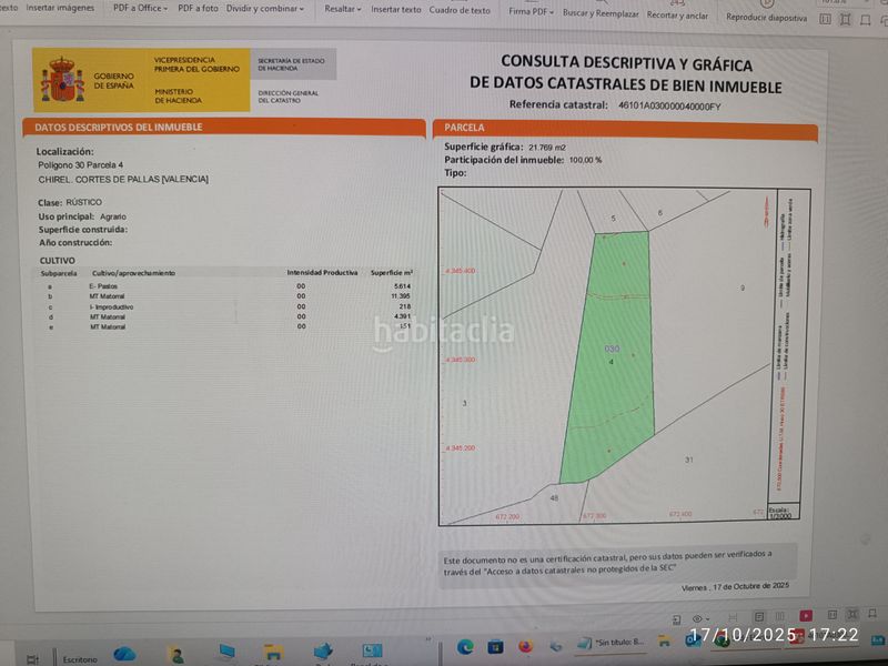 Foto 1516cbcc-4bd3-4dd5-87cd-04a9af9ec59a. Finca rústica a Jarafuel
