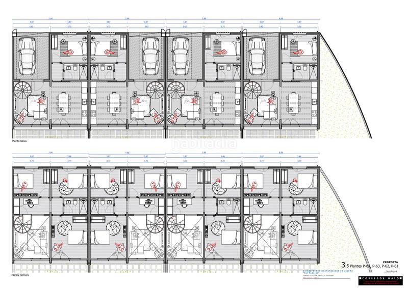 Foto 5829e0a6-84a6-4d83-a1a7-2ec3a18a1479. Semi detached house with heating parking in Poble Calonge