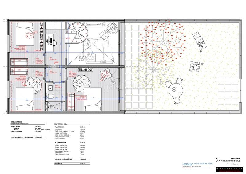 Foto f615dca4-912a-4bb9-a85b-e3bca130a2bb. Casa adossada amb calefacció aparcament a Poble Calonge