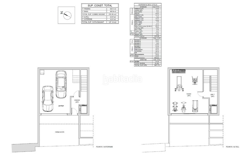 Foto c7f26af2-b723-484d-a89e-90085d55f627. Terreno residencial parcela edificable en el centro con anteproyecto de vivienda unifamiliar de 384 m en Cabrera de Mar