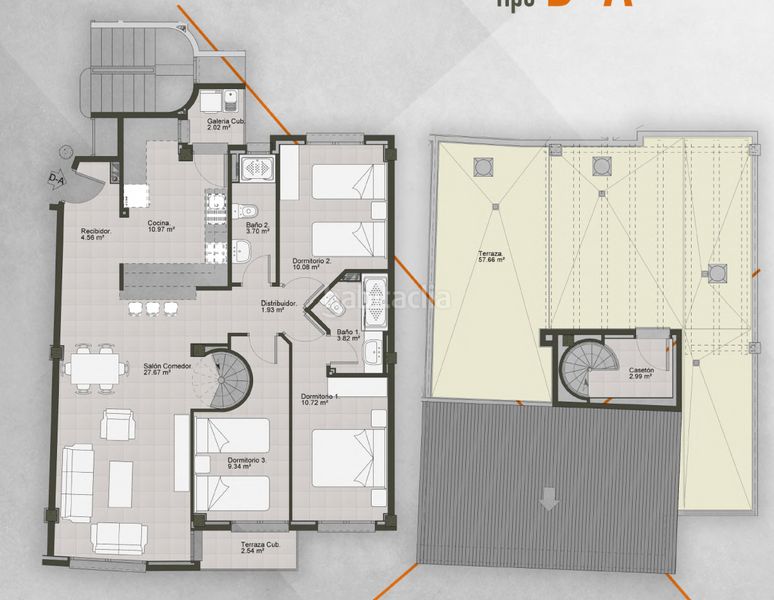 Foto 61b87690-4564-4de5-9735-3c1897529bf0. Pis 90m<sup>2</sup> a plaza arquitectos cerdán y beltri 17 a La Unión Unión (La)