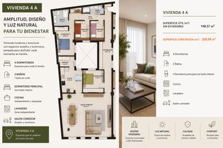 Piso en Plaza san agustín 7. Obra nueva en cartagena centro | viviendas exclusivas en plaza s