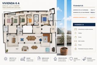 Àtic a Plaza san agustín 7. Obra nueva en cartagena centro | viviendas exclusivas en plaza s