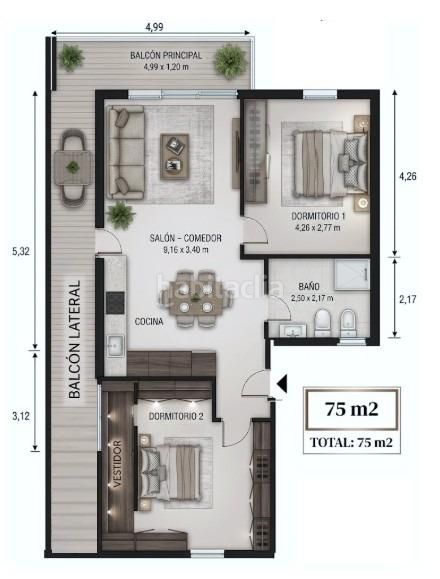 Foto da1799af-8fb5-41b4-8b91-5f84b09e10f6. Apartament a Les Maravelles Palma de Mallorca