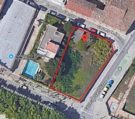 Terreny residencial a Poble Sec. Venta terreno en igualada zona passeig verdaguer 641m2!!