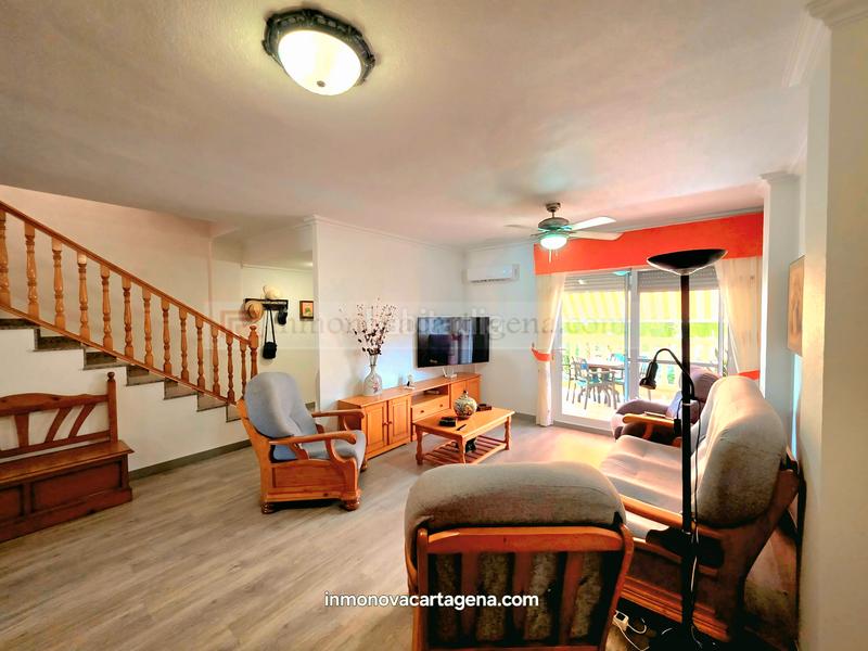 Foto 367009de-4e92-45a0-9817-e76ee30497ec. Casa a schiera con parcheggio piscina in Entremares Manga del Mar Menor (La)