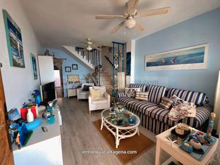 Maison à Playa de las Gaviotas - El Pedrucho. Venta de dúplex en la manga del mar menor en primera línea de pl