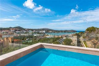 Attique à Santa Ponça. A estrenar. ático con terrazas y piscina privada en complejo res
