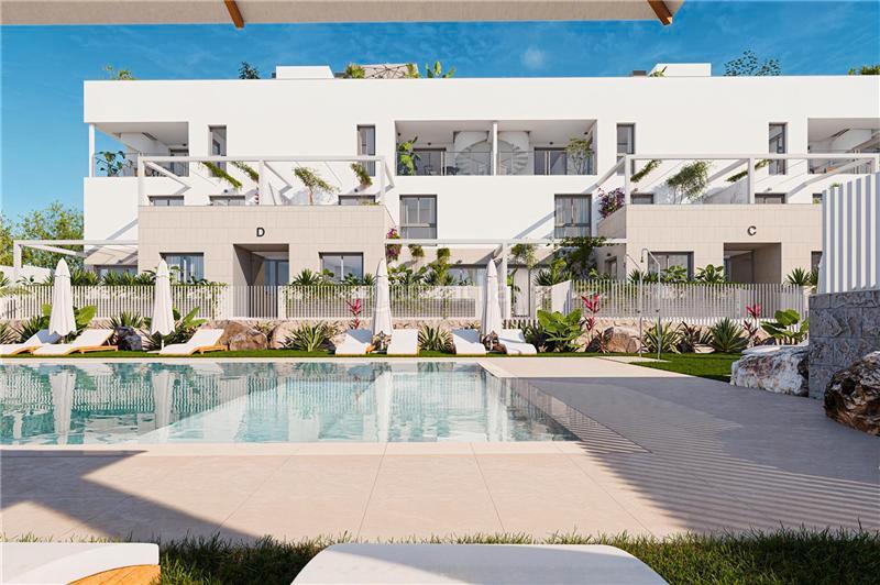 Foto 1a13ddea-e20c-4df4-adfa-cfb8e020cde3. Piso a estrenar. piso con terraza, piscina comunitaria y gimnasio en una comunidad privada en Ibiza