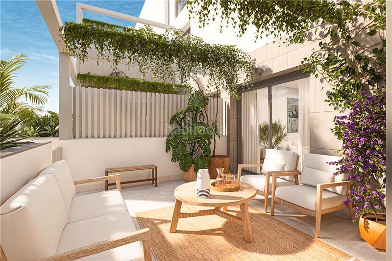 Foto f6ca6341-0b04-48d6-8806-b6ce162f7321. Piso a estrenar. piso con terraza, piscina comunitaria y gimnasio en una comunidad privada en Ibiza