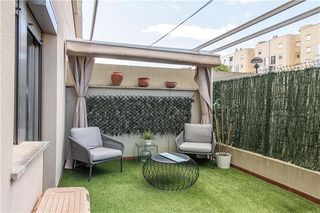 Rez-de-chaussée à Es Rafal Vell. Planta baja con terraza en complejo residencial con piscina comu