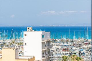 Etagenwohnung in S´Arenal. Piso en arenal de son verí con vistas parciales al club naútico,