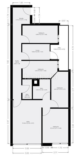 Foto b8b1b296-ae46-43c0-8a7b-973db6700b61. Appartamento con riscaldamento in La Sagrera Barcelona